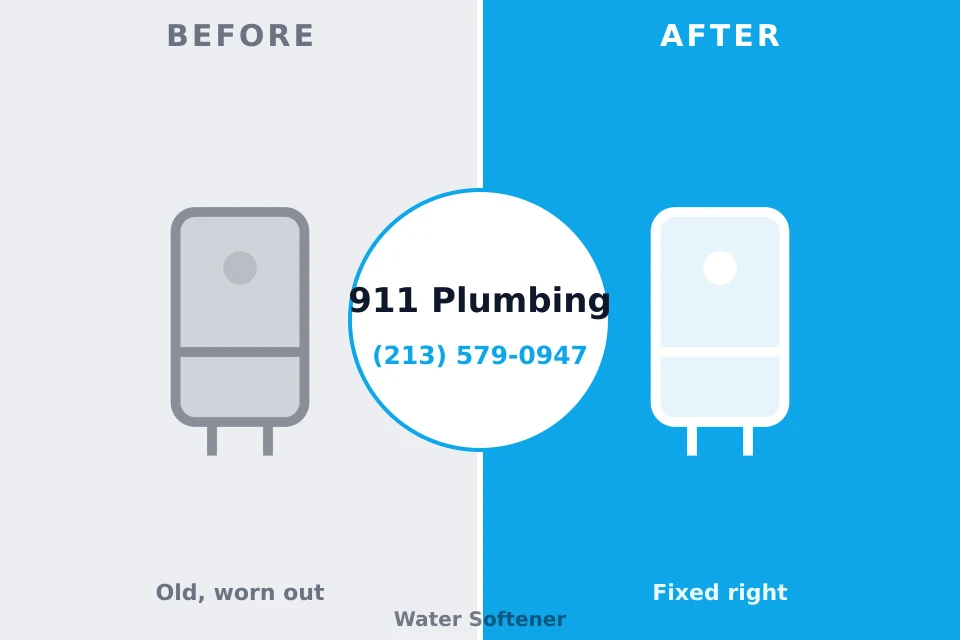 Before and after: plumbing company Baldwin, MI